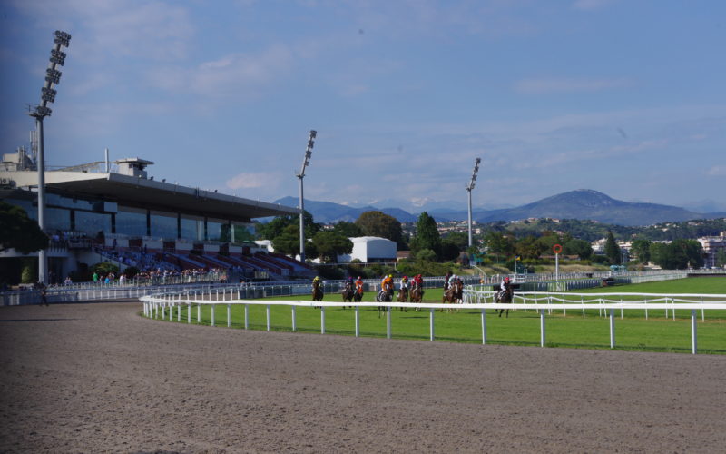 Les chevaux se mesurent tout au long de l'année sur l'hippodrome de la Côte d'Azur