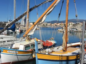 Le port du Cros de Cagnes accueillent encore aujourd'hui les barques traditionnelles